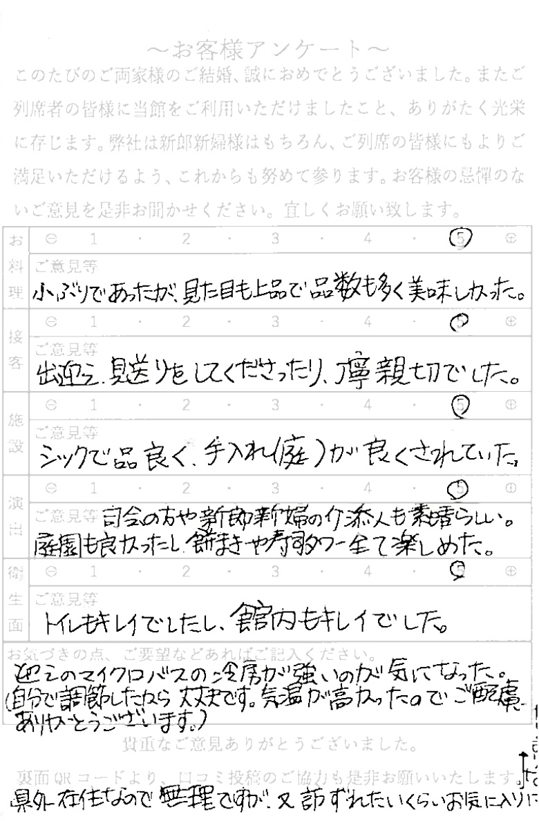 令和6年6月15日埼玉県K様